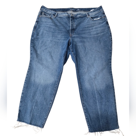 Old Navy High Rise Curvy OG Straight Jeans - Picture 1 of 3